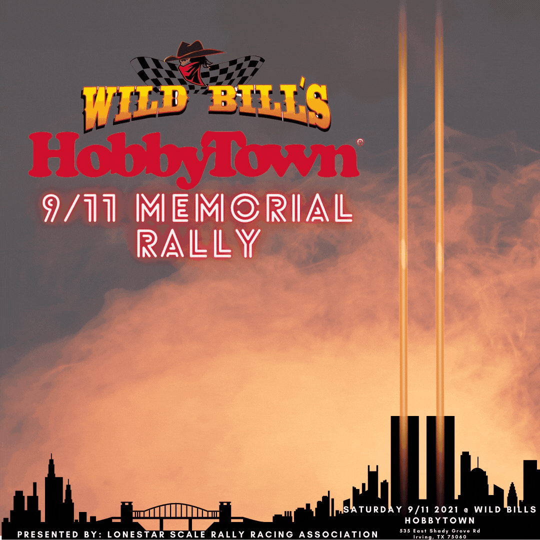 Wild Bills Hobbytown 9/11 rally 2021